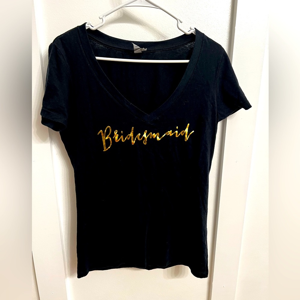 Bridesmaid t shirt